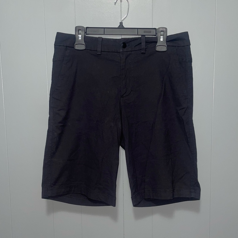Lululemon Men’s Black Cotton Blend Shorts Size 34